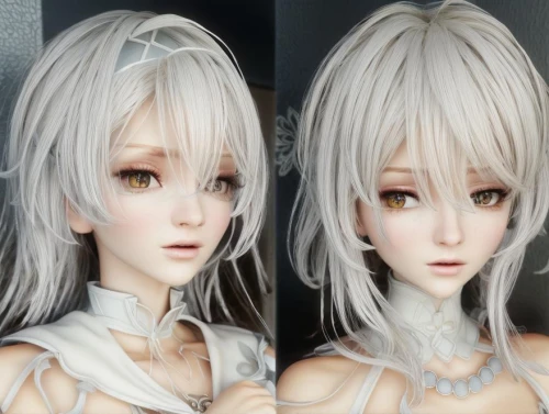 white rose snow queen,doll's facial features,tatarella,bjd,pale,female doll,weiss,artist doll,vestal,porcelain doll,bns,eira,natural cosmetic,lumi,silveria,white dove,white fox,white color,lillith,porcelain dolls