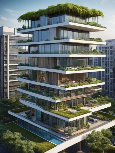 interlace,inmobiliaria,escala,condominia,damac,planta,residential tower,capitaland,penthouses,leedon,condominium,vinoly,punggol,green living,skyscapers,greentech,sathorn,lodha,futuristic architecture,sky apartment,Illustration,Realistic Fantasy,Realistic Fantasy 06