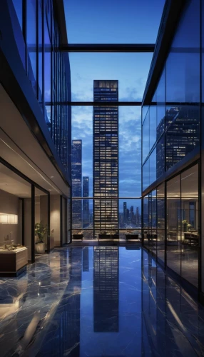 sathorn,penthouses,skyscapers,brickell,vdara,roof top pool,glass facade,sky apartment,tishman,songdo,glass wall,glass facades,leedon,damac,skyloft,amanresorts,high rise,swissotel,andaz,blue hour,Art,Classical Oil Painting,Classical Oil Painting 15