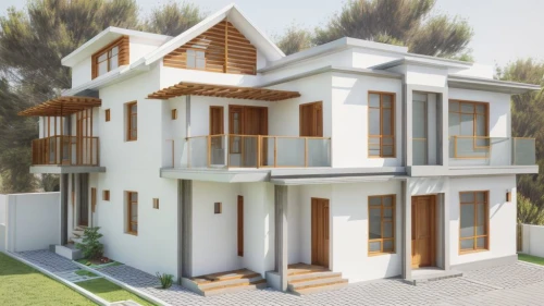 3d rendering,modern house,sketchup,two story house,render,residential house,homebuilding,smart house,duplexes,wooden house,house shape,house drawing,revit,cubic house,rumah,frame house,holiday villa,garden elevation,model house,dreamhouse