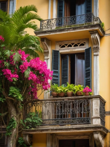 sicily window,balcones,sorrento,italy liguria,balconies,liguria,portofino,amalfi,camondo,corfu,balcony,paris balcony,ligurian,bordighera,balcony garden,taormina,palermo,amalfi coast,baglione,italianate,Art,Classical Oil Painting,Classical Oil Painting 21