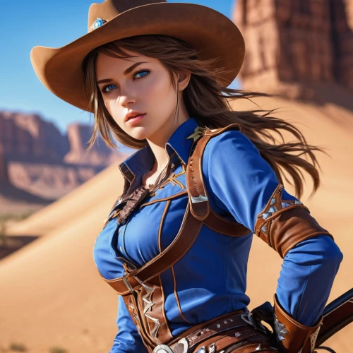 cowgirl,cowgirls,cowpoke,ashe,western,western riding,isabela,pardner,novacek,ana,westerns,gunslinger,yuanji,desert background,ranger,mcree,kidman,rdr,sheriff,cheyenne,Photography,General,Realistic