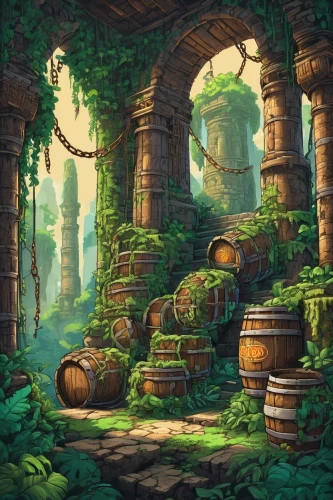 wine-growing area,distilleries,wine barrel,wine growing,wine barrels,vineyards,winery,tavern,wine tavern,brewery,grapevines,vineyard,mushroom landscape,taverns,winemaker,cartoon video game background,breweries,fairy village,viniculture,oktoberfest background,Illustration,Black and White,Black and White 05