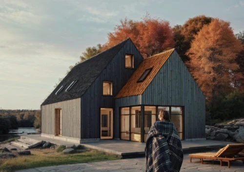 scandinavian style,inverted cottage,danish house,arkitekter,small cabin,timber house,wooden house,summer cottage,huset,scandinavica,house by the water,passivhaus,house with lake,cottage,summer house,boathouse,the cabin in the mountains,holiday home,log home,homebuilding