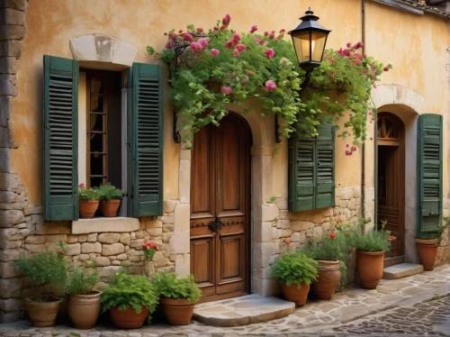 provence,provencal,provencal life,sicily window,toscane,tuscany,shutters,grasse,south france,quirico,italy,italie,romanies,window with shutters,exterior decoration,cortile,french windows,wooden shutters,italia,toscana,Illustration,Paper based,Paper Based 22