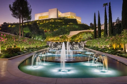 getty centre,beverly hills hotel,beverly hills,getty,the park at night,garden of the fountain,ahmanson,decorative fountains,alhambra,bahai,mcnay,lmu,encino,fountains,landscaped,segerstrom,monastery israel,csula,csuf,botanical gardens,Illustration,Japanese style,Japanese Style 11