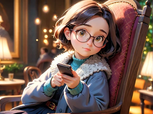 lotte,mirai,mei,little girl reading,girl studying,enomoto,reading glasses,fukawa,haru,sumiala,annie,hanji,eloise,agnes,megane,study,cute cartoon character,tutor,swingset,marnie,Anime,Anime,Cartoon