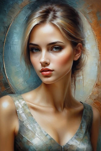 mystical portrait of a girl,art painting,world digital painting,photo painting,fantasy art,behenna,fantasy portrait,romantic portrait,italian painter,oil painting,girl in a long,portrait background,oil painting on canvas,young woman,girl portrait,peinture,donsky,rone,artistic portrait,evgenia,Conceptual Art,Daily,Daily 32