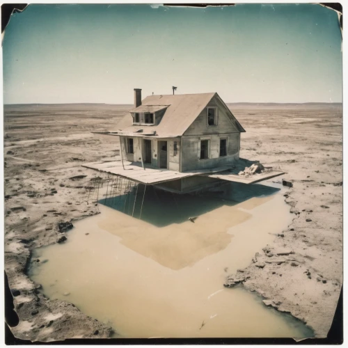 salt pan,house with lake,waterhouses,saltpan,lonely house,humberstone,mudflats,dunes house,lakebeds,arid land,maunsell,goldblatt,fisherman's house,mudflat,sunken church,stilt house,blachford,ortner,house by the water,great salt lake,Photography,Documentary Photography,Documentary Photography 03