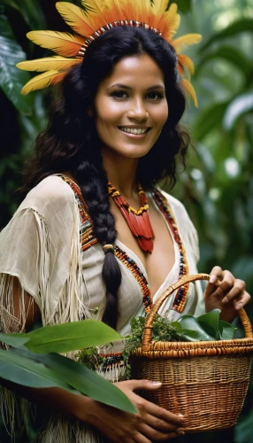 amazonica,diwata,amazonas,peruvian women,embera,kayapo,biocultural,amerindian,amazonian,amazonia,ixchel,apayao,pachamama,guarani,amazona,guelaguetza,paraguayian guarani,polynesian girl,teleamazonas,mayabeque,Illustration,Retro,Retro 21