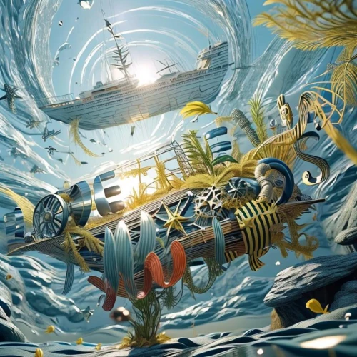 underwater playground,submersibles,bathysphere,costa concordia,atlantis,underwater background,atlantik,submersible,undersea,aquanauts,nautilus,sea fantasy,battlefleet,deep sea nautilus,waterworld,atlantean,ocean underwater,oceanica,the bottom of the sea,atlanticus