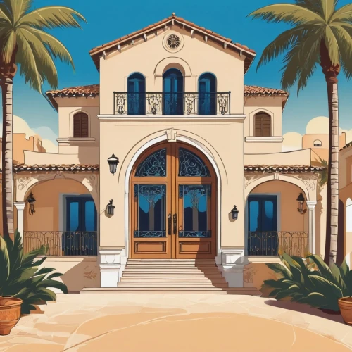 church painting,transmarco,greek orthodox,houses clipart,mediterranean,facade painting,synagogues,luxury property,santa barbara,mansion,holy land,blue doors,holyland,church faith,sketchup,holiday villa,gold stucco frame,stucco,greek island door,luxury home,Illustration,Vector,Vector 01