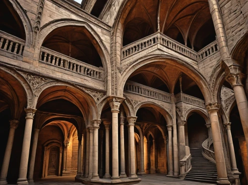 cloister,arcaded,cloisters,colonnades,porticos,colonnade,bologna,arcades,umayyad palace,certosa di pavia,inside courtyard,romanesque,alcazar of seville,llotja,porticoes,loggia,galleries,cathedral of modena,doge's palace,mirogoj,Conceptual Art,Sci-Fi,Sci-Fi 18