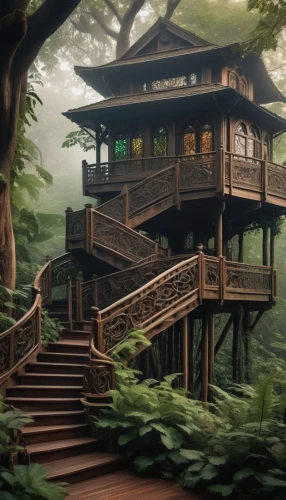 house in the forest,treehouse,forest house,tree house,tree house hotel,teahouse,treehouses,asian architecture,house in mountains,house in the mountains,ryokan,ancient house,the cabin in the mountains,dojo,wooden house,japanese garden,golden pavilion,bird kingdom,kyoto,kazoku,Photography,Fashion Photography,Fashion Photography 21