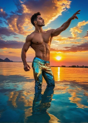 merman,poseidon,aquaman,dammerman,ammerman,man at the sea,yoga guy,surya namaste,atlantean,kammerman,aljaz,male ballet dancer,warrior pose,polykleitos,mermen,capoeirista,vishnu,wightman,burning man,solar plexus chakra,Photography,General,Commercial