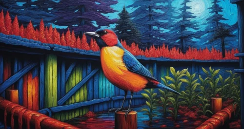 bird painting,bird kingdom,tropical bird climber,xochimilco,toucan,toco toucan,koi pond,colorful birds,kazooie,bird bird kingdom,guacamaya,perched toucan,adventure bridge,bird park,flamencos,aquarium,wetland,nature bird,kingfishers,colored pencil background,Illustration,Realistic Fantasy,Realistic Fantasy 25