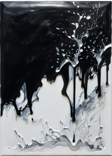 bitumen,oil,pour,black water,oil in water,black landscape,oilpaper,poured,wetpaint,oil stain,inkblots,fluid,sumi,richter,oil flow,fluidity,oil drop,clyfford,splash paint,crude,Illustration,Black and White,Black and White 33