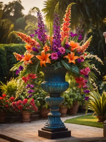 tropical flowers,beautiful garden flowers,ornamental flowers,flower arrangement,floral arrangement,garden flowers,pineapple lilies,splendor of flowers,tropical bloom,flower vases,funeral urns,floral decorations,colorful flowers,bromeliads,flower arrangement lying,terracotta flower pot,garden decor,torch lilies,floral corner,floral decoration,Photography,General,Cinematic