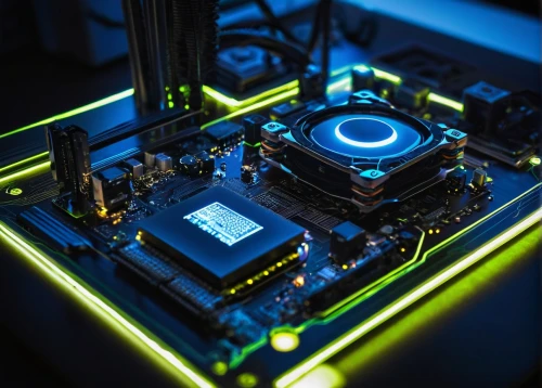 gpu,fractal design,vega,xfx,cpu,sli,pc,lumo,nvidia,graphic card,tron,gigabyte,computer art,ultra,neon,hydro,old rig,rgb,pentium,bluelight,Illustration,Retro,Retro 20