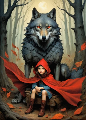 red riding hood,little red riding hood,mononoke,two wolves,wolf couple,loup,loups,wolfs,woolfe,redwall,wolves,wolf,wolfes,howling wolf,wolfsschanze,wolffian,wolfsfeld,aleu,wolfsangel,fantasy picture,Illustration,Abstract Fantasy,Abstract Fantasy 09