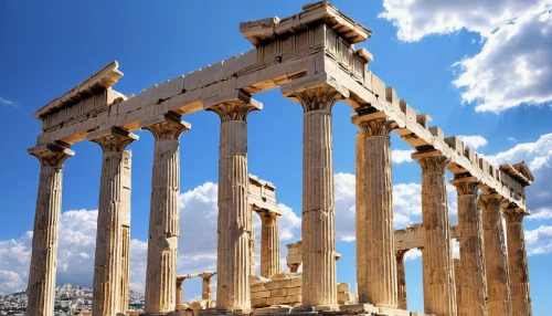 greek temple,erechtheus,baalbek,akropolis,erechtheion,temple of hercules,dougga,doric columns,acropolis,capitolium,palmyra,roman temple,laodicea,temple of diana,roman columns,the parthenon,baalbeck,caesonia,parthenon,amman citadel,Illustration,Realistic Fantasy,Realistic Fantasy 03