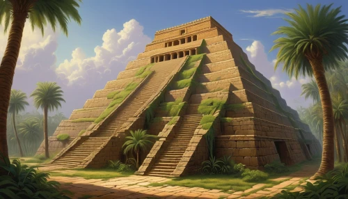 step pyramid,pyramids,eastern pyramid,pyramid,khufu,ziggurat,tikal,mypyramid,pyramidal,kharut pyramid,ancient egypt,ziggurats,mastabas,ennead,ancient house,aztecas,mastaba,the great pyramid of giza,rathas,azteca,Conceptual Art,Sci-Fi,Sci-Fi 15
