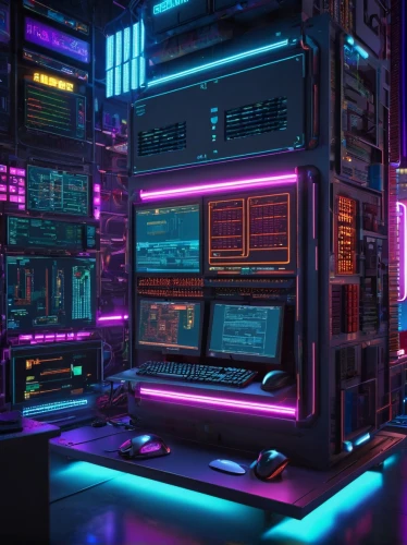 cyberscene,synth,cyberpunk,80's design,mainframes,computer room,computerized,voxel,cyberia,cyber,cybertown,computec,cyberspace,computerworld,computer,synthetic,cybercity,computation,computerize,computer art,Conceptual Art,Sci-Fi,Sci-Fi 26