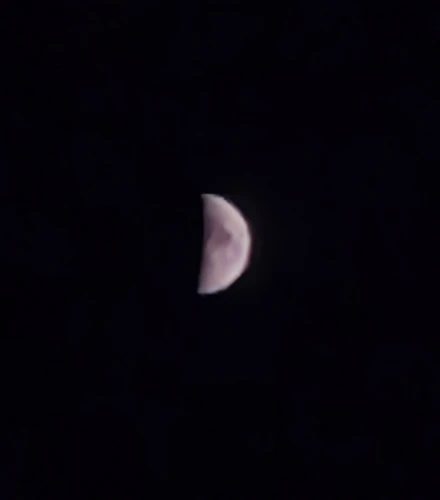 purple moon,earthshine,lunar eclipse,lunar phase,halfmoon,moonglow,moon,total lunar eclipse,moonlike,mond,waxing crescent,half moon,the moon,lune,lunae,moonen,moonshadow,moonstruck,moonshot,moon phase