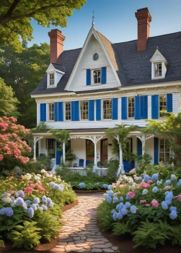 new england style house,beautiful home,country house,old colonial house,nantucket,cottage garden,victorian house,summer cottage,country cottage,hydrangeas,home landscape,old victorian,dreamhouse,victorian,henry g marquand house,martha's vineyard,country hotel,cape cod,country estate,flower garden,Photography,Fashion Photography,Fashion Photography 05