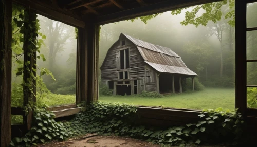 house in the forest,lonely house,wooden hut,wooden house,abandoned house,garden shed,cabin,old barn,little house,log cabin,outbuilding,home landscape,abandoned place,shed,small house,small cabin,woodshed,old home,springhouse,cottage,Photography,Black and white photography,Black and White Photography 07