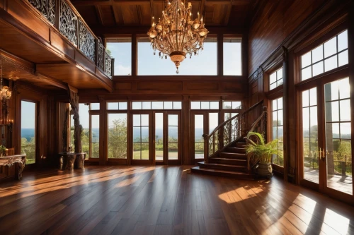 hardwood floors,luxury home interior,wooden floor,wood floor,sunroom,home interior,wooden beams,hardwood,beautiful home,cochere,chalet,amanresorts,great room,breakfast room,luxury property,foyer,country house,interior design,country estate,family room,Illustration,Paper based,Paper Based 22