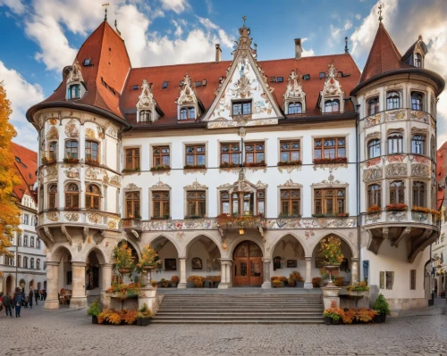 fairy tale castle sigmaringen,sigmaringen,rathaus,tubingen,freiburg,obernai,tuebingen,bamberg,esslingen,erfurt,quedlinburg,rhineland palatinate,sindlingen,braunschweig,hanover,würzburg residence,dürer house,treuchtlingen,nauerner square,schorndorf,Illustration,Realistic Fantasy,Realistic Fantasy 42