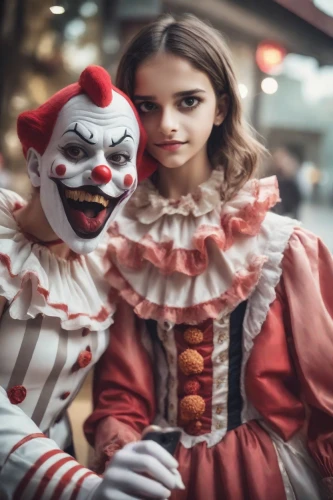 anabelle,annabelle,creepy clown,scary clown,ventriloquist,horror clown,pennywise,ventriloquism,pagliacci,it,halloween 2019,ventriloquists,porcelain dolls,halloween and horror,doll looking in mirror,horrorland,joint dolls,the girl's face,clown,clowns,Photography,Cinematic