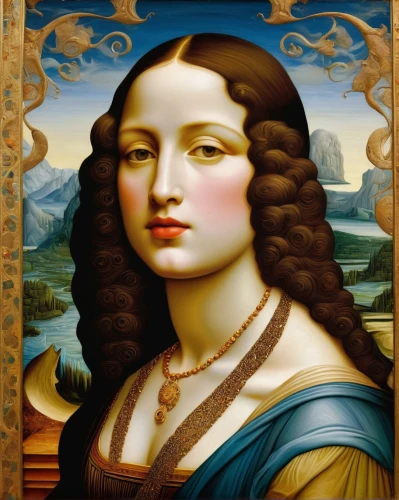 gioconda,tretchikoff,mona lisa,monalisa,perugino,mona,pinturicchio,vinci,melpomene,scythia,apollonia,portrait of a woman,gioacchino,lacerta,portrait of a girl,raffaello,mezzosoprano,apolonia,cleopatra,vittoria,Art,Classical Oil Painting,Classical Oil Painting 29