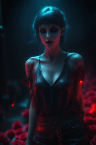 3d render,lilith,3d rendered,vampire lady,vampire woman,red matrix,vampyre,scarlet witch,render,vampirism,xcx,necrosha,bjd,sanguine,redshift,gothika,anabelle,3d figure,morgana,melisandre