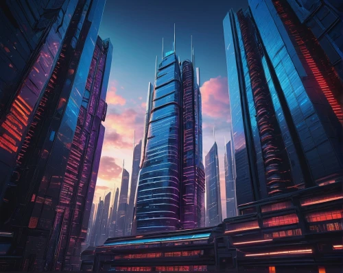 cybercity,coruscant,skyscraper,metropolis,futuristic landscape,skyscrapers,megacorporation,the skyscraper,cybertown,futuristic,megacorporations,coruscating,futuristic architecture,cityscape,skyscraper town,dystopian,cyberpunk,skylstad,ctbuh,megalopolis,Conceptual Art,Daily,Daily 23