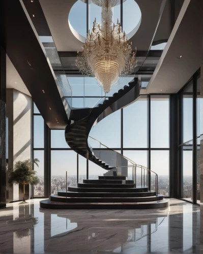 luxury home interior,penthouses,staircase,interior modern design,luxury home,outside staircase,luxury property,modern decor,contemporary decor,interior design,spiral staircase,winding staircase,circular staircase,staircases,stairs,dreamhouse,mansion,modern living room,luxe,crib,Photography,Fashion Photography,Fashion Photography 12