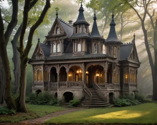 victorian house,house in the forest,witch's house,old victorian,victorian,forest house,witch house,the haunted house,fairy tale castle,creepy house,dreamhouse,fairytale castle,haunted house,victorian style,ghost castle,gothic style,doll's house,wooden house,doll house,ancient house,Photography,Fashion Photography,Fashion Photography 20