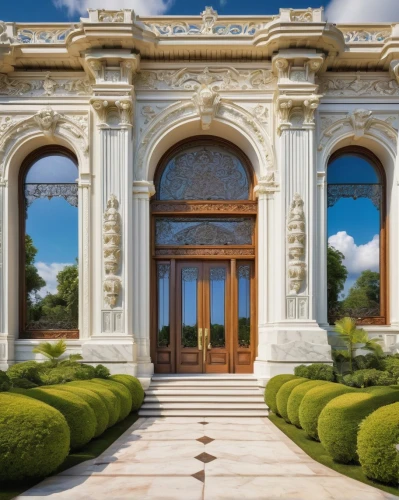 marble palace,dolmabahce,zappeion,greek temple,bahai,neoclassical,palladian,celsus library,palladianism,persian architecture,summer palace,leptis,water palace,hall of supreme harmony,neoclassicism,garden door,neoclassic,columns,artemis temple,pillars,Illustration,Black and White,Black and White 06