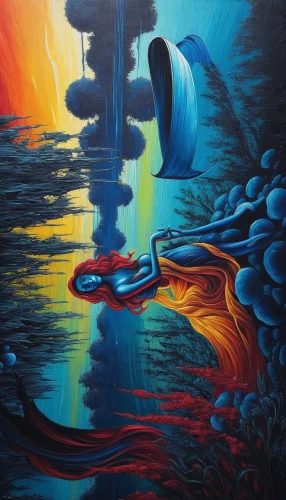 oil on canvas,oil painting on canvas,singularity,dubbeldam,el salvador dali,samuil,oil painting,dmt,spray paint,ayahuasca,space art,interdimensional,samudra,venusian,lava lamp,temporal,sirens,dali,semiaquatic,painting technique,Illustration,Realistic Fantasy,Realistic Fantasy 25