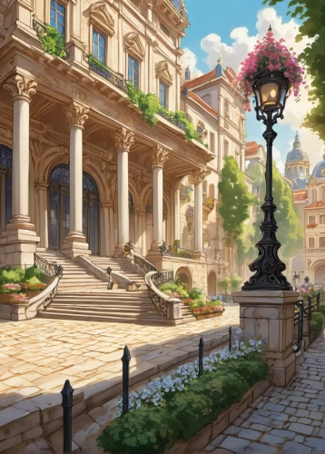 sapienza,sylvania,apolloni,valetta,argenta,the city of mozart,serenata,baku,petunias,bougainvilleans,flower stand,ryswick,french digital background,flower delivery,noto,venetian,alexandria,palladianism,mabinogi,odessa,Illustration,American Style,American Style 13