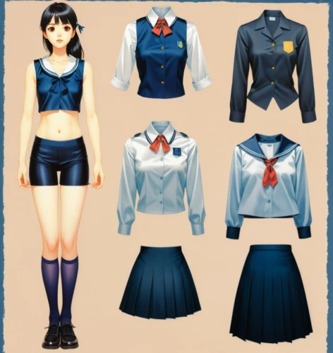 derivable,kantai collection sailor,school clothes,anime japanese clothing,police uniforms,women's clothing,ladies clothes,uniforms,dressup,a uniform,attires,bodices,shirttails,outfits,clothing,fashionable clothes,uniform,cute clothes,clothes,women clothes,Illustration,Japanese style,Japanese Style 10