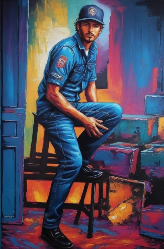 policeman,the cuban police,policemen,policier,polizia,welin,garda,patrolman,follieri,police officer,oil painting on canvas,painting technique,bombay,oil on canvas,gendarme,patrolmen,police force,carabiniere,jasinski,oil painting,Illustration,Realistic Fantasy,Realistic Fantasy 25