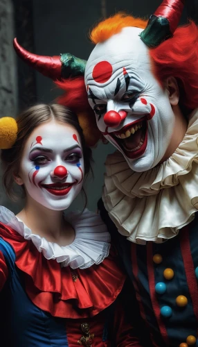 klowns,clowns,creepy clown,basler fasnacht,horror clown,clowers,scary clown,it,cirkus,comedy tragedy masks,halloween masks,fasnacht,jokers,ventriloquists,jesters,pennywise,splicers,the carnival of venice,pagliacci,bizarros,Conceptual Art,Fantasy,Fantasy 11