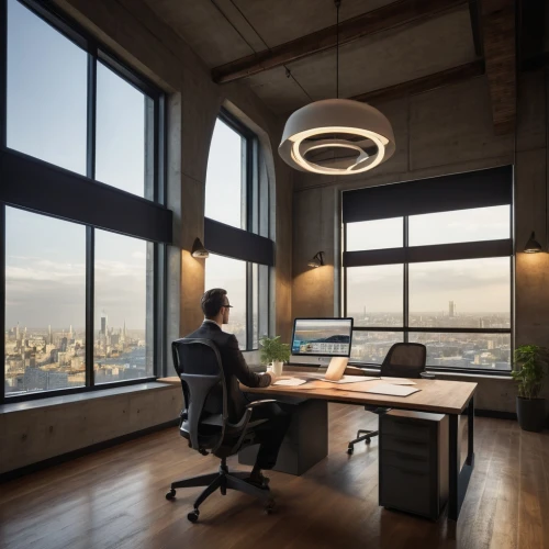 modern office,blur office background,office desk,working space,creative office,office chair,desk lamp,offices,workspaces,furnished office,conference room,board room,boardroom,office,daylighting,desk,bureaux,office automation,steelcase,cubicle,Illustration,Retro,Retro 23