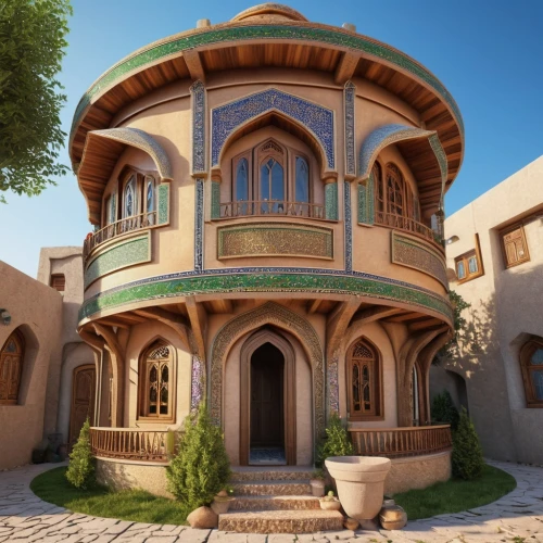 persian architecture,islamic architectural,iranian architecture,kashan,house of allah,kasbah,ancient house,3d rendering,la kasbah,riad,haveli,morrocan,caravansary,andalus,caravanserai,casbah,traditional house,ghadames,miniature house,deruta,Photography,General,Realistic