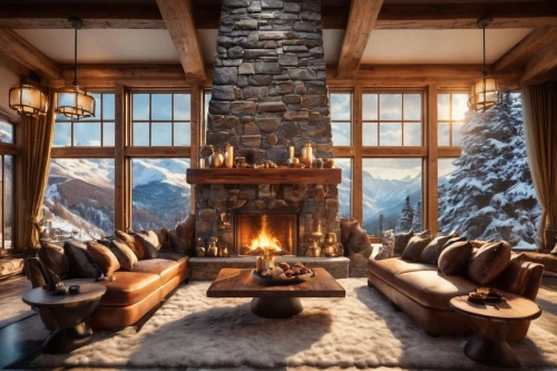 christmas fireplace,fire place,fireplace,coziness,fireplaces,alpine style,coziest,the cabin in the mountains,warm and cozy,fireside,log fire,vail,chalet,winter house,zermatt,house in the mountains,verbier,ski resort,lodge,winter window,Conceptual Art,Fantasy,Fantasy 26