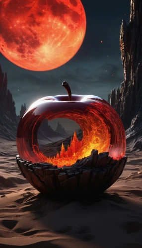 halloween background,calabaza,halloween pumpkin,fire planet,pumpkin lantern,halloween banner,halloween wallpaper,halloween frame,fire ring,jack o'lantern,jack o' lantern,samhain,cauldron,molten,caldron,halloween travel trailer,halloween scene,fire background,halloweenchallenge,fire bowl,Illustration,Realistic Fantasy,Realistic Fantasy 33