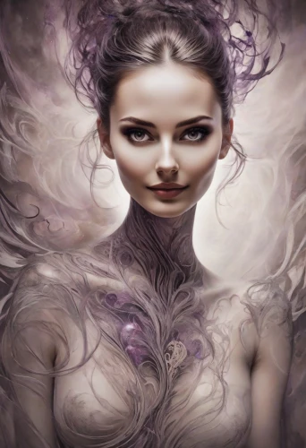 fantasy art,mystical portrait of a girl,faery,dryads,faerie,the enchantress,liliana,seelie,fantasy woman,behenna,fantasy portrait,fibromyalgia,unseelie,sorceress,inviolate,la violetta,violaceous,nimue,sorceresses,drusilla,Photography,Realistic