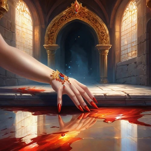 hand digital painting,seregil,evenhanded,hall of the fallen,hand of fatima,game illustration,ravenloft,consecrations,melisandre,thingol,offering,shadowgate,consecration,gauntlet,consecrated,conjuration,consecrators,woolfe,dhampir,consecrate,Illustration,Realistic Fantasy,Realistic Fantasy 01